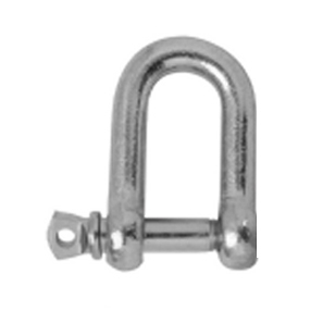European Standard D Shackle With Collar Pin